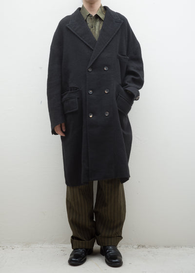ZIGGY CHEN DOUBLE BREASTED OVERSIZED COAT