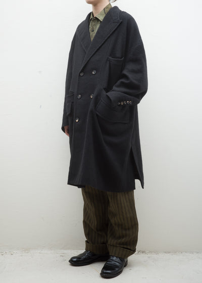 ZIGGY CHEN DOUBLE BREASTED OVERSIZED COAT