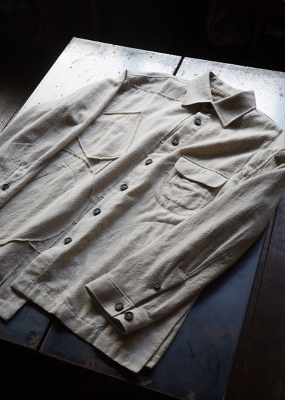 ZIGGY CHEN GEOMETRIC PATCHWORK SHIRTS