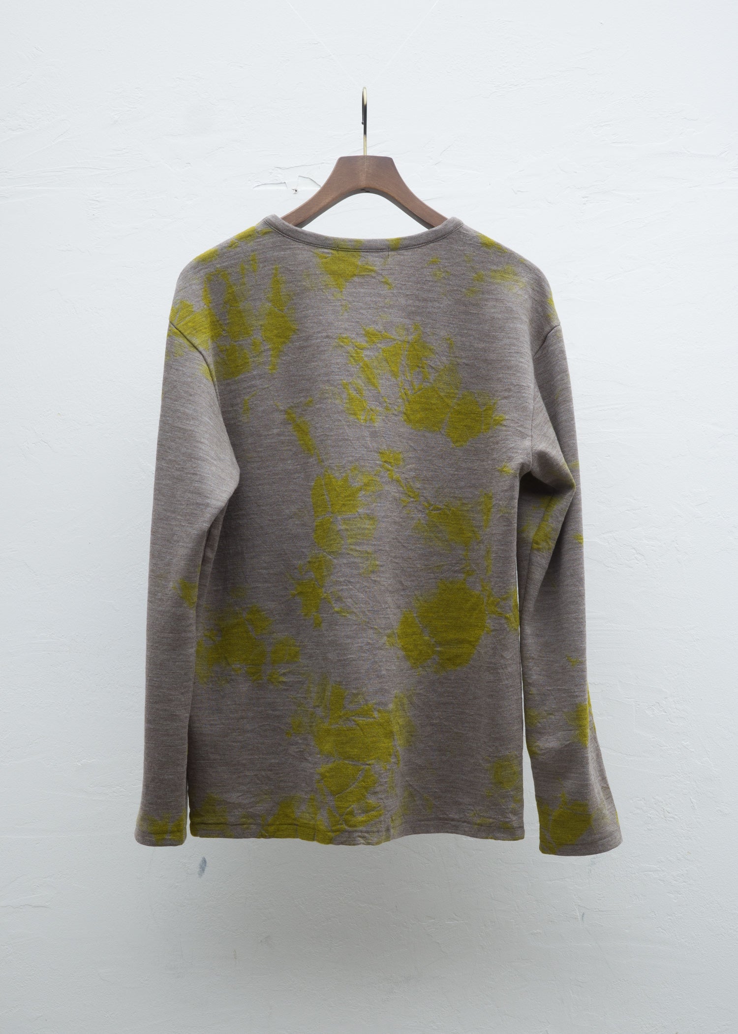 SUZUSAN Merino Wool Jersey Crew-Neck Pullover