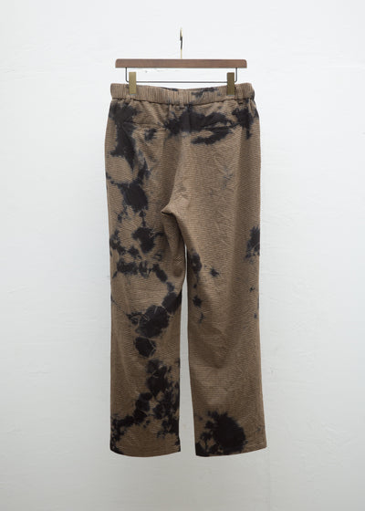 SUZUSAN Merino Wool Houndstooth Easy Trousers