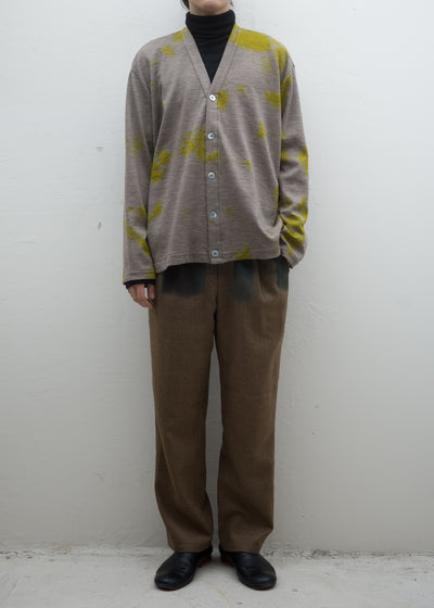 SUZUSAN Merino Wool Jersey Cardigan