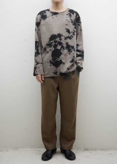 SUZUSAN Merino Wool Jersey Crew-Neck