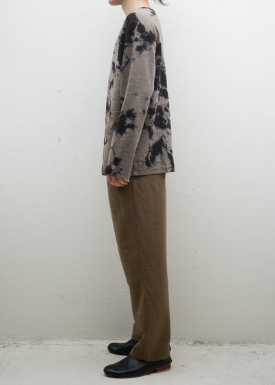 SUZUSAN Merino Wool Jersey Crew-Neck
