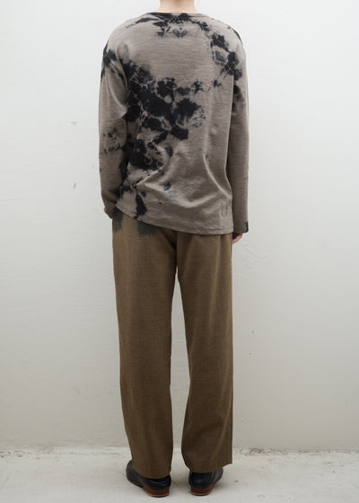 SUZUSAN Merino Wool Jersey Crew-Neck