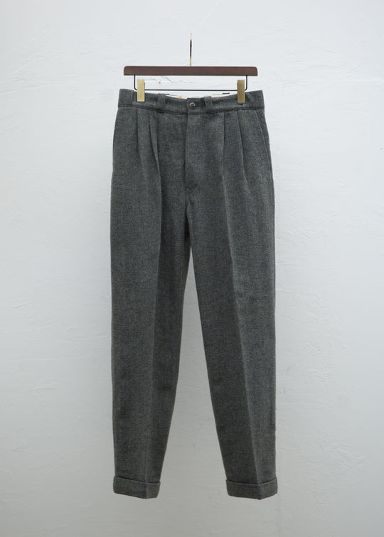 Taiga Takahashi LOT.201 WORK TROUSERS / MELANGE GRAY
