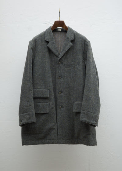 Taiga Takahashi LOT .401 ENGINEER COAT / MELANGE GRAY – VISION OF