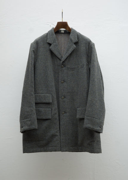 Taiga Takahashi LOT .401 ENGINEER COAT / MELANGE GRAY