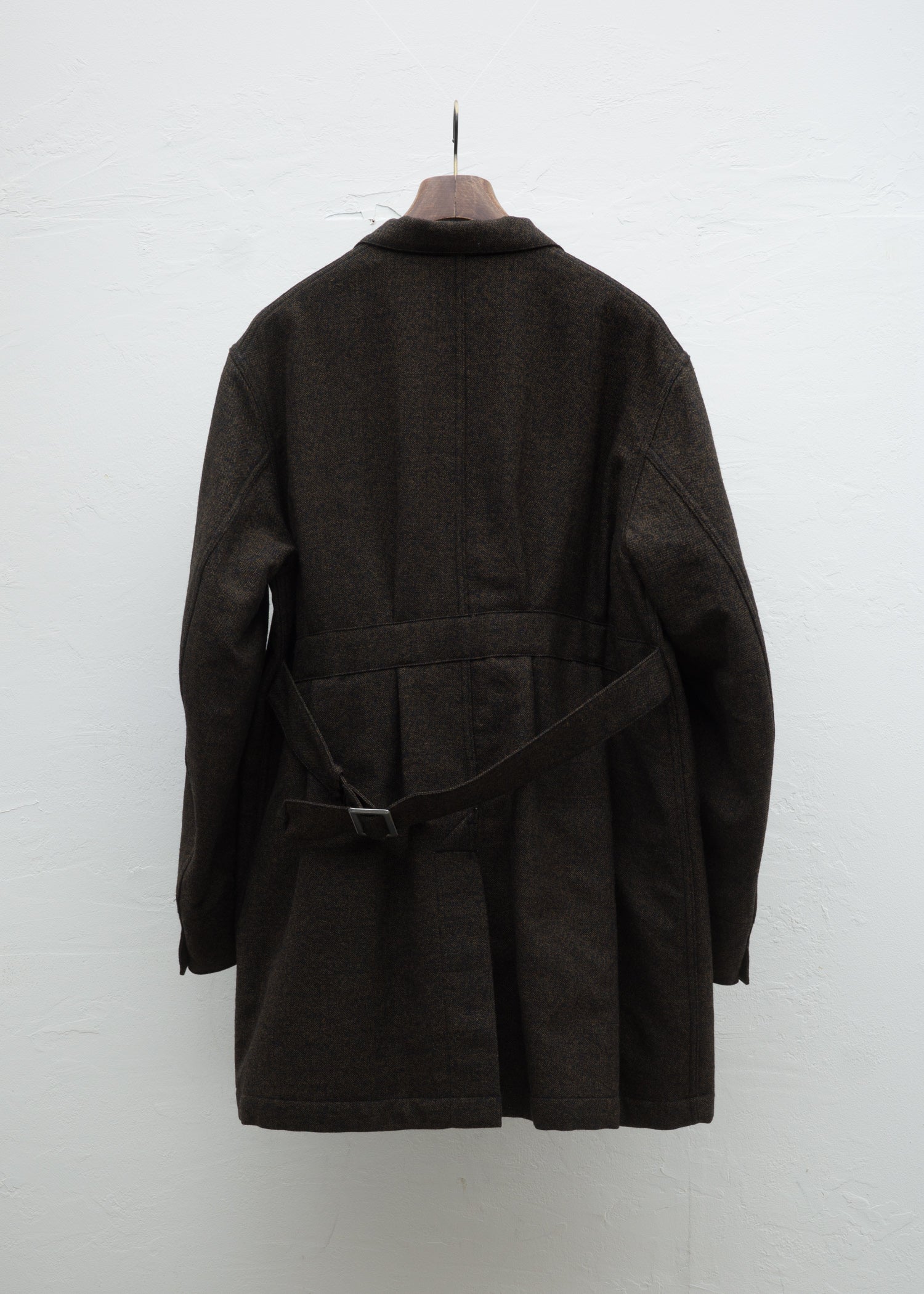 Taiga Takahashi LOT.401 ENGINEER COAT / MELANGE BLACK