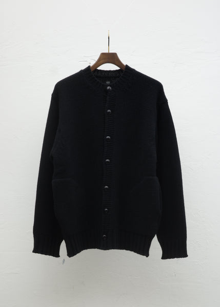 Taiga Takahashi LOT .509 ARC CARDIGAN / BLACK