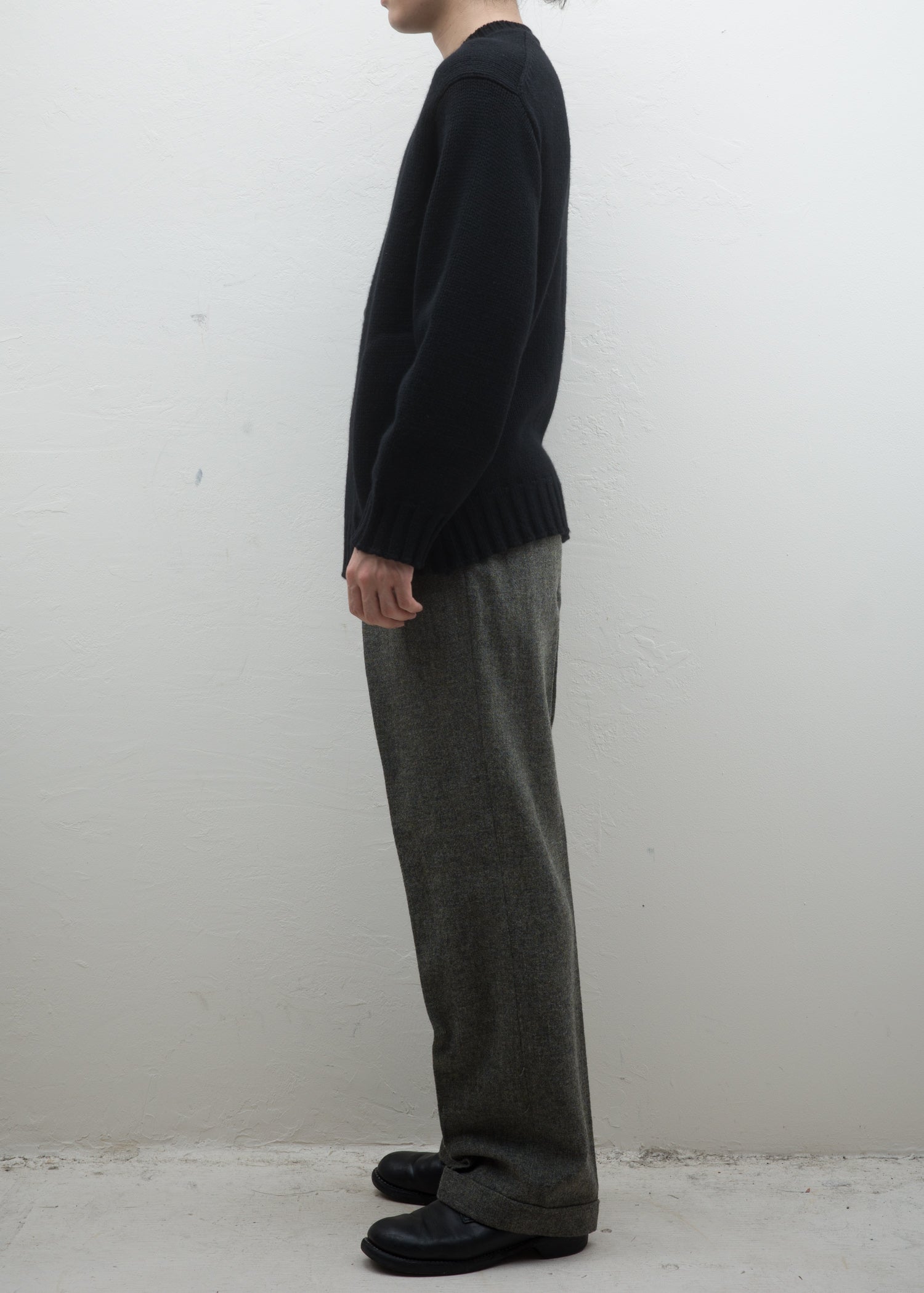 Taiga Takahashi LOT .509 A.R.C CARDIGAN / BLACK