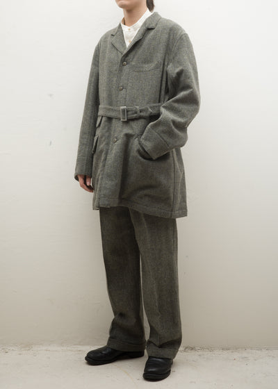 Taiga Takahashi LOT .401 ENGINEER COAT / MELANGE GRAY – VISION OF