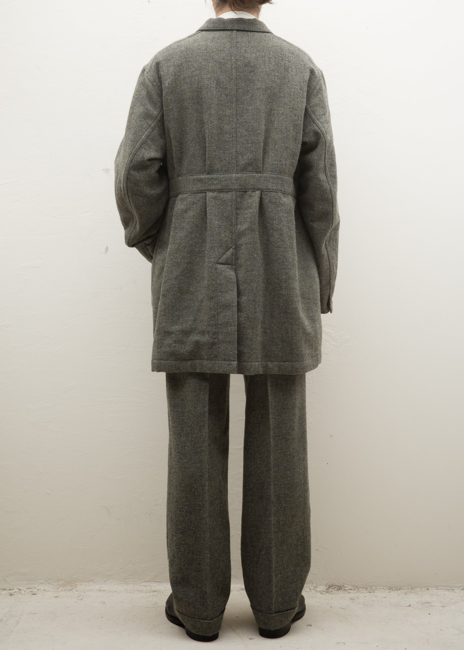 Taiga Takahashi LOT .401 ENGINEER COAT / MELANGE GRAY