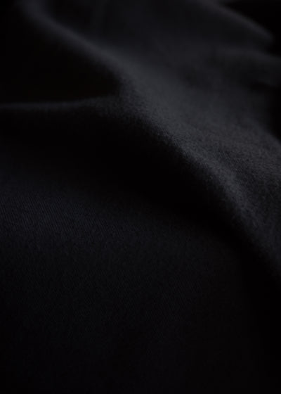ZIIIN KAFKA STAND COLLAR GATHER SHIRT 硫化染 ORGANIC COTTON ORGANIC COTTON