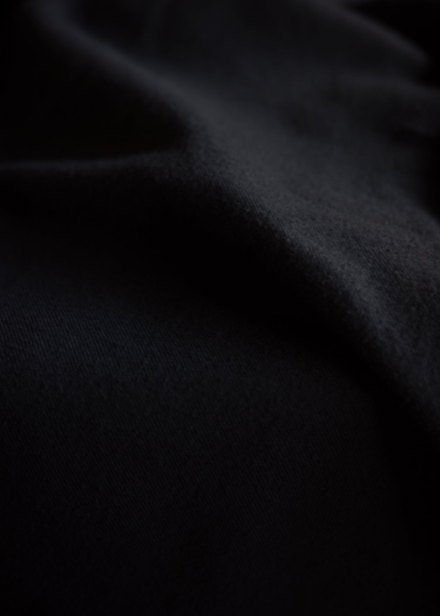 ZIIIN “BEARSLEY”LONG POINT COLLAR SHIRT Sulfur dyed ORGANIC COTTON