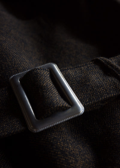 Taiga Takahashi LOT.401 ENGINEER COAT / MELANGE BLACK