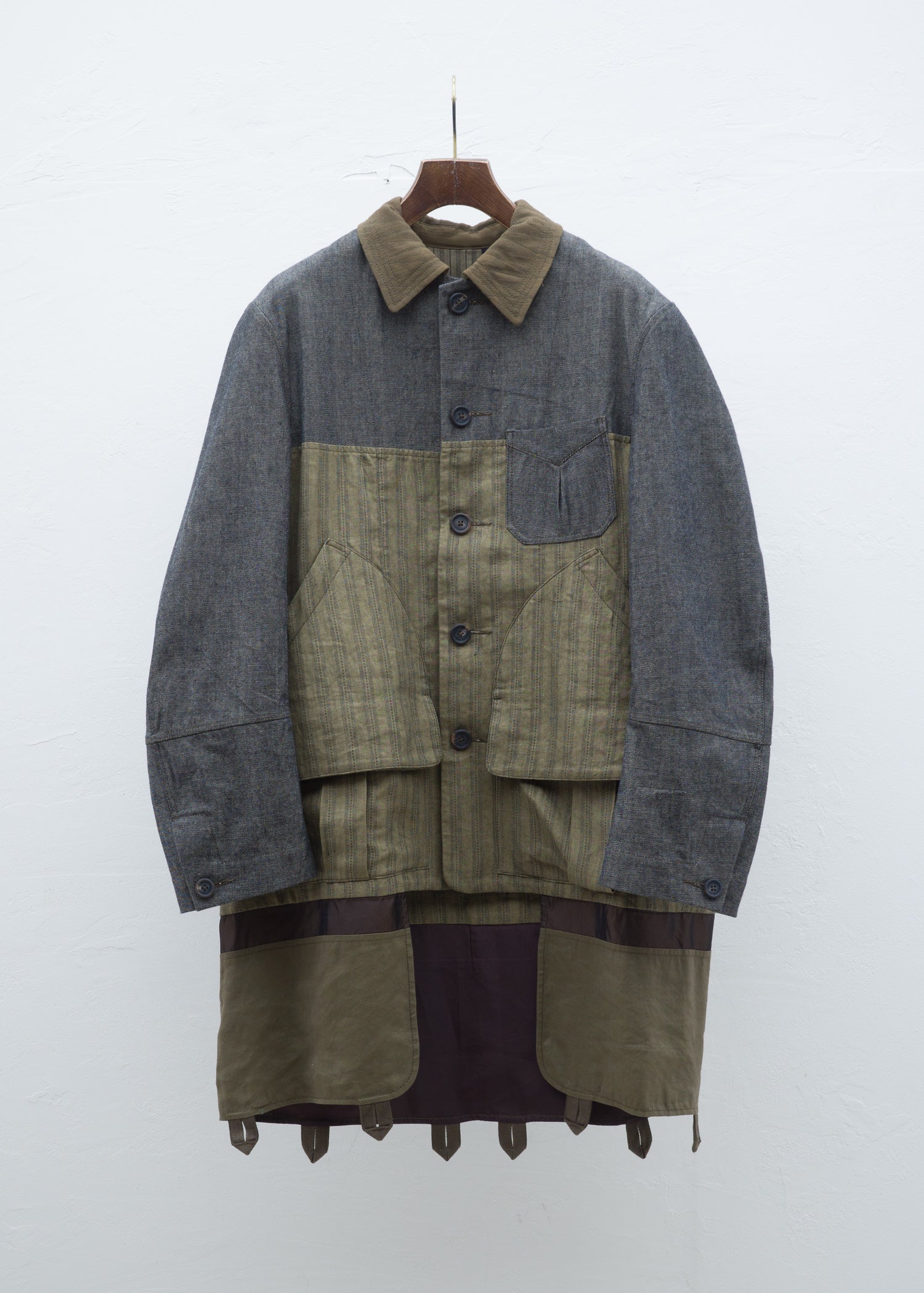 ZIGGY CHEN FIELD JACKET WITH BACK CAPE