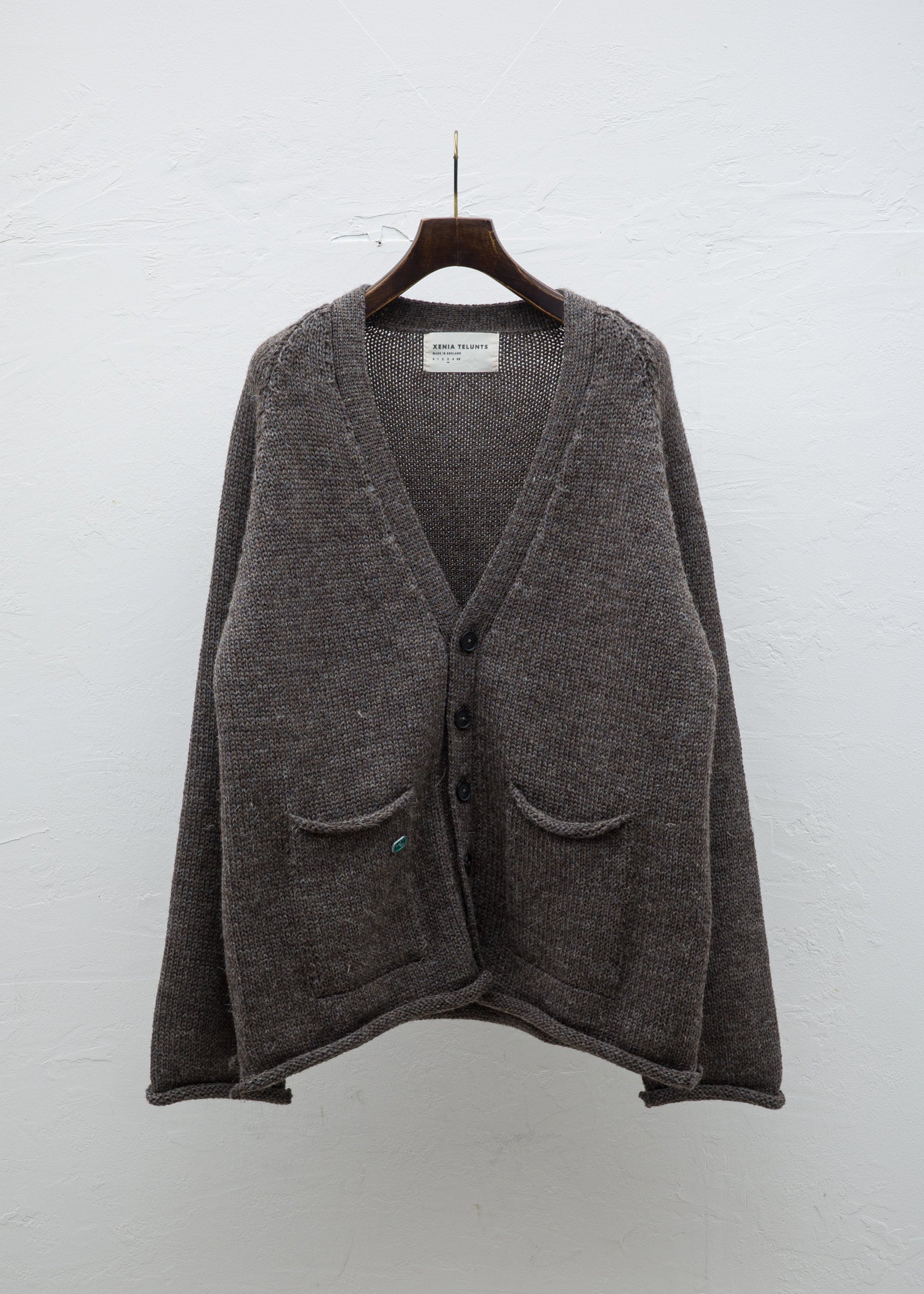 XENIA TELUNTS "Marium Cardigan" BROWN