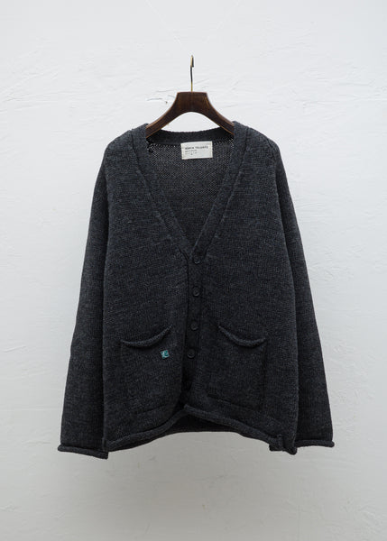 XENIA TELUNTS "Marium Cardigan" CHARCOAL