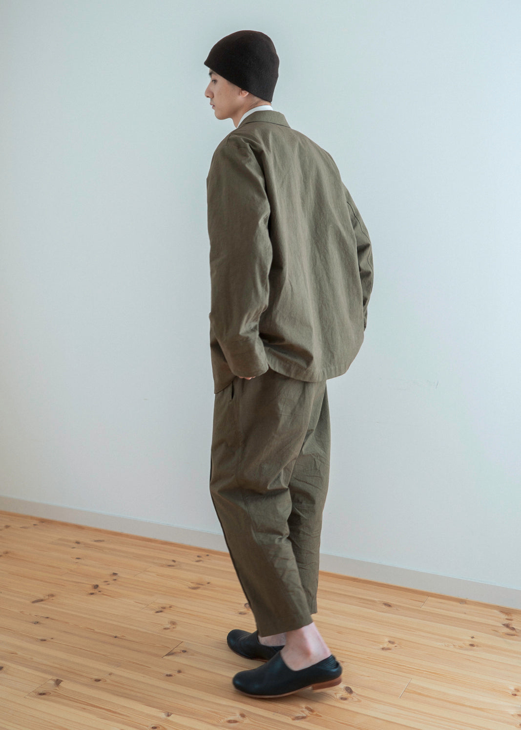 ZIIIN ""GIOVANNI"""""""""""""""" UNCONSTRUCTED JACKET / KHAKI