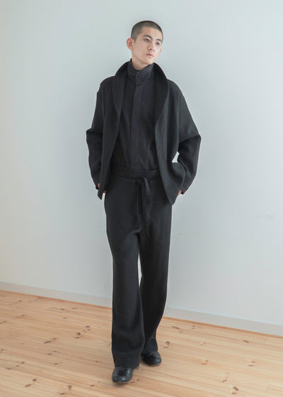ZIIIN "CAMPANELLA" DOCTOR JACKET / BLACK