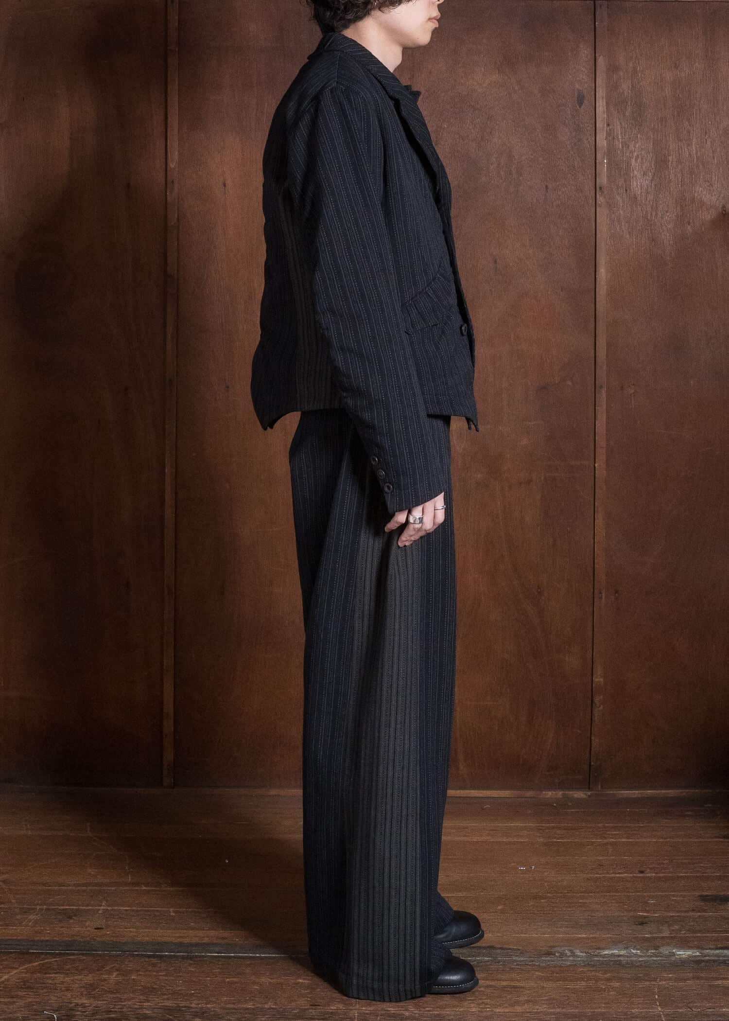 Professor.E E PANTS STRIPE 26FW-PE-TRL-02