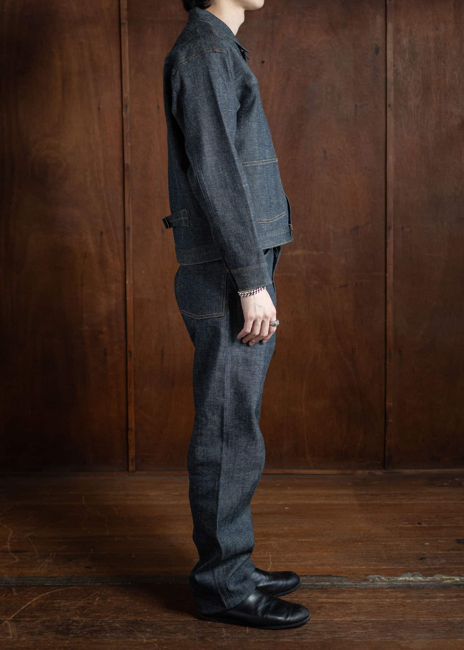 Taiga Takahashi Denim Trousers Lot.702 Raw Indigo