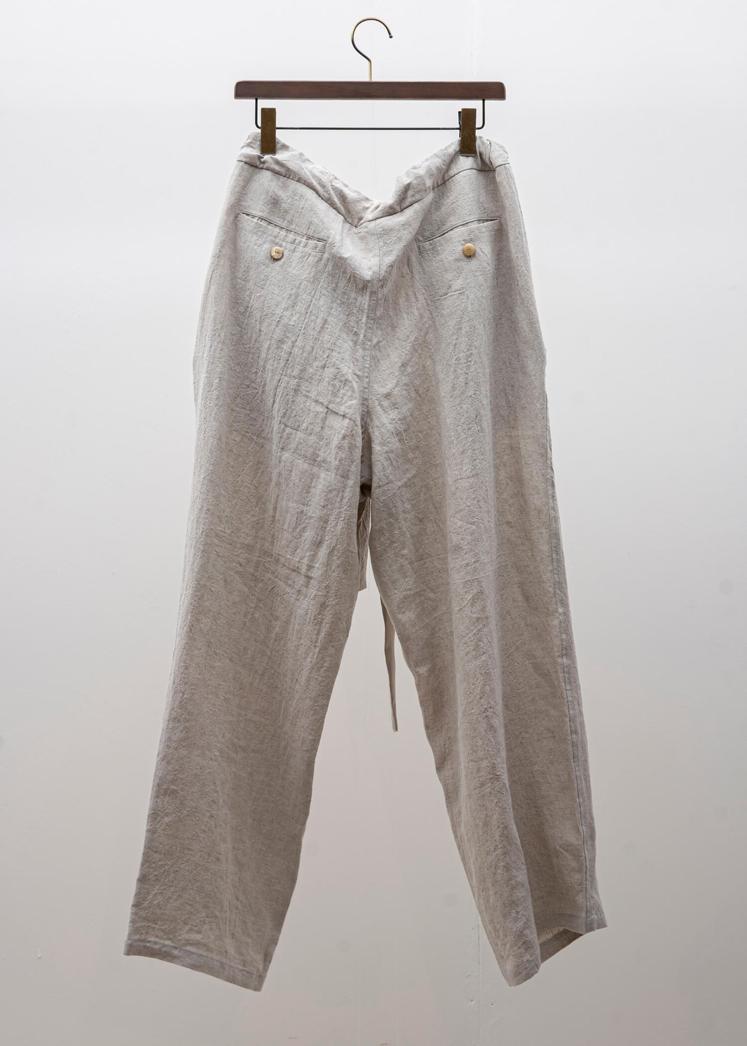 ZIIIN "MIROK" Easy Standard Pants / CHAI