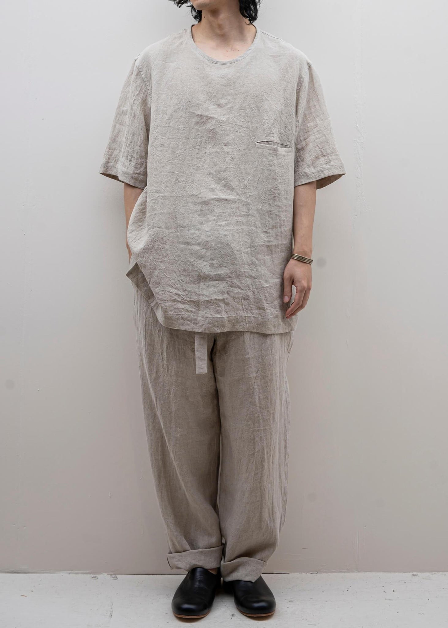 ZIIIN "MIROK" Easy Standard Pants / CHAI