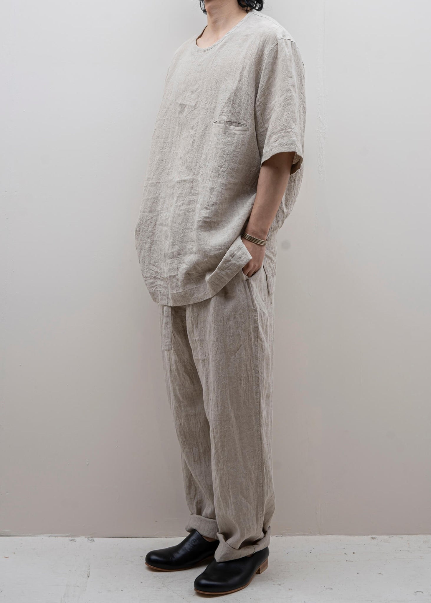 ZIIIN "MIROK" Easy Standard Pants / CHAI