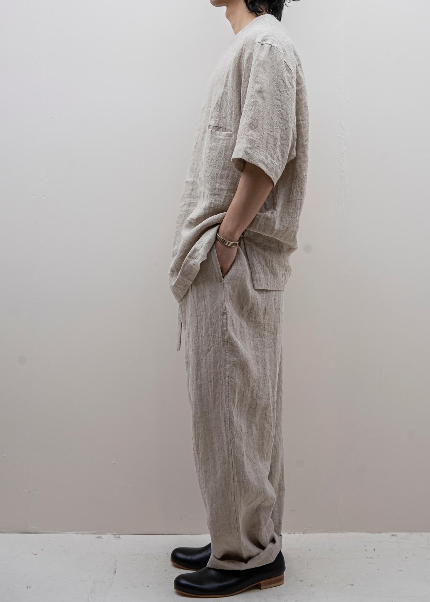 ZIIIN "MIROK" Easy Standard Pants / CHAI