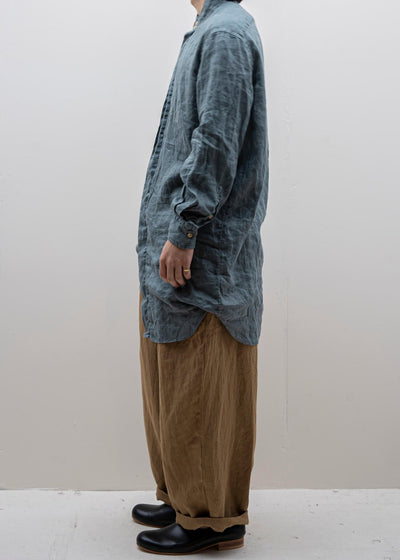ZIIIN ZIIIN / """"""""DARMA"""""""" 3 Tuck Wide Pants / GOLD
