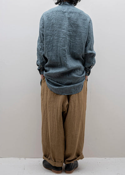 ZIIIN ZIIIN / """"""""DARMA"""""""" 3 Tuck Wide Pants / GOLD