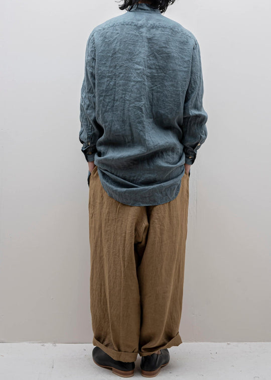 ZIIIN ZIIIN / """"""""DARMA"""""""" 3 Tuck Wide Pants / GOLD