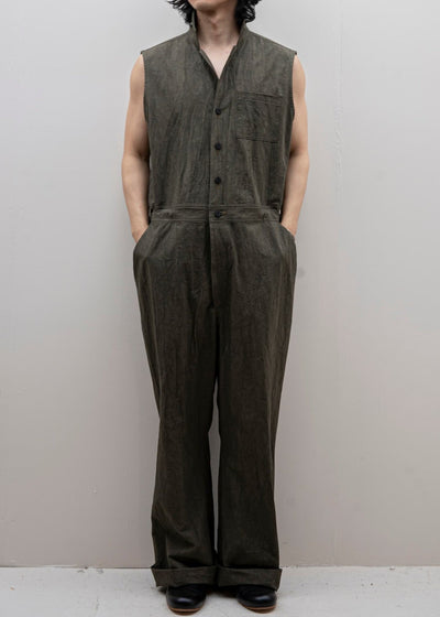 ZIIIN """"""""PAILONG"""""""" LEEVELESS ALL-IN-ONE / MOSS GREEN