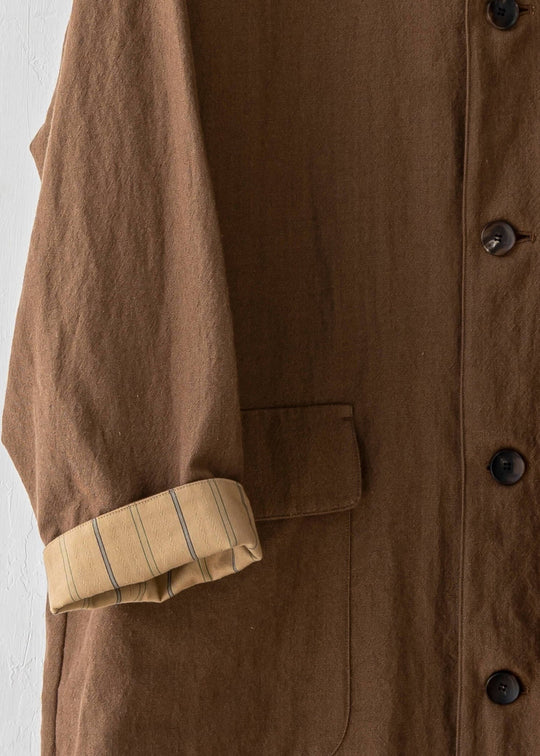 ZIIIN """"""""SANZOH"""""""" Desert coat / SAND BEIGE