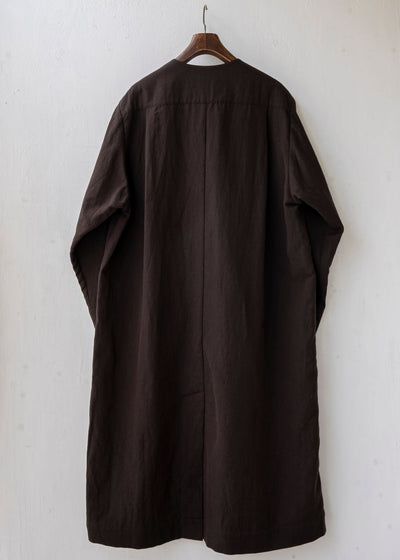 ZIIIN "SANZOH" Desert coat / DARK BROWN