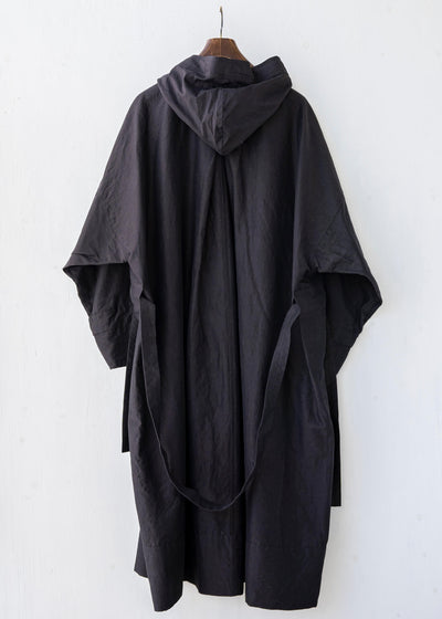 JAN-JAN VAN ESSCHE / "PARKA#8" INK RAMIE/COTTON BATIST