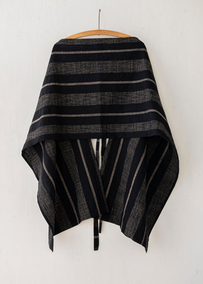 JAN-JAN VAN ESSCHE / "SCARF#22" BOLD STRIPED CLOTH