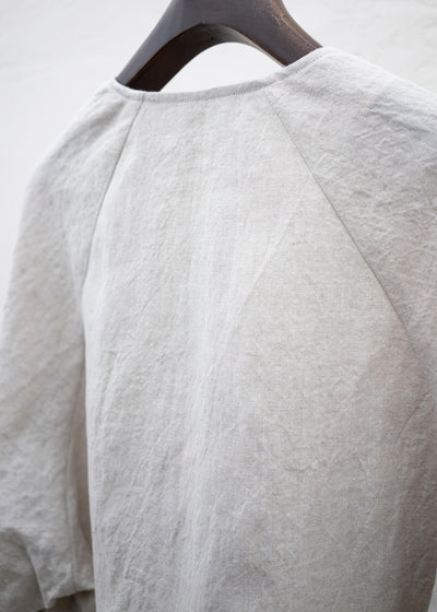 ZIIIN "GOKUH" RAGLAN SLEEVE SHORT BLOUSON / KINARI