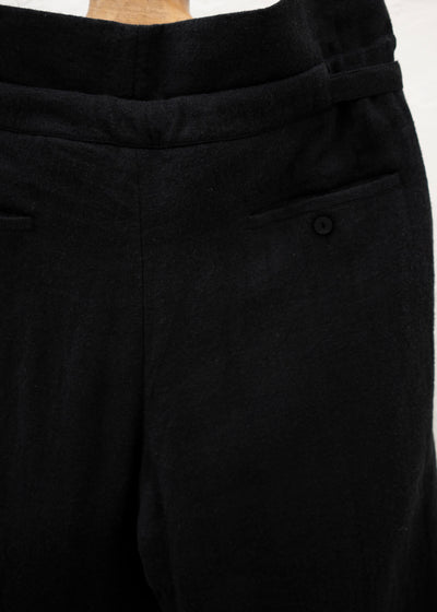 ZIIIN "MIROK" BAGGY PANT / BLACK