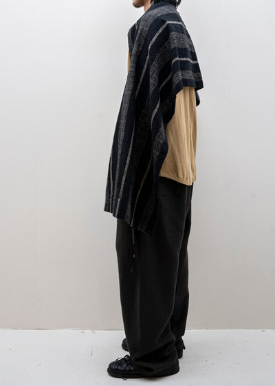 JAN-JAN VAN ESSCHE / "SCARF#22" BOLD STRIPED CLOTH