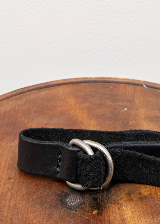 GUIIDI / KH03 / KEY HOLDER / CUOIO FULL GRAIN / BLKT / BLACK