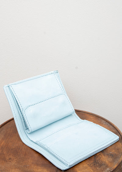 GUIIDI / PT3 / WALLET / KANGAROO FULL GRAIN / CO77T / ICE BLUE
