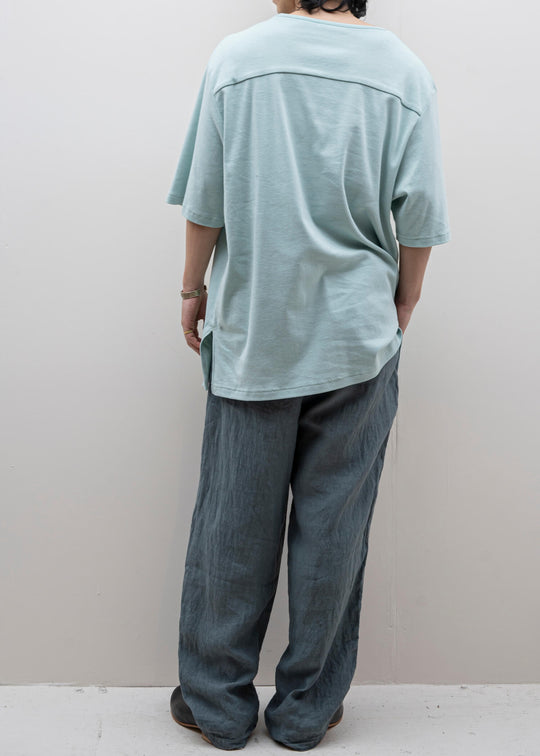 ZIIIN / "FAUST" One Pocket Loose Tee / MINT
