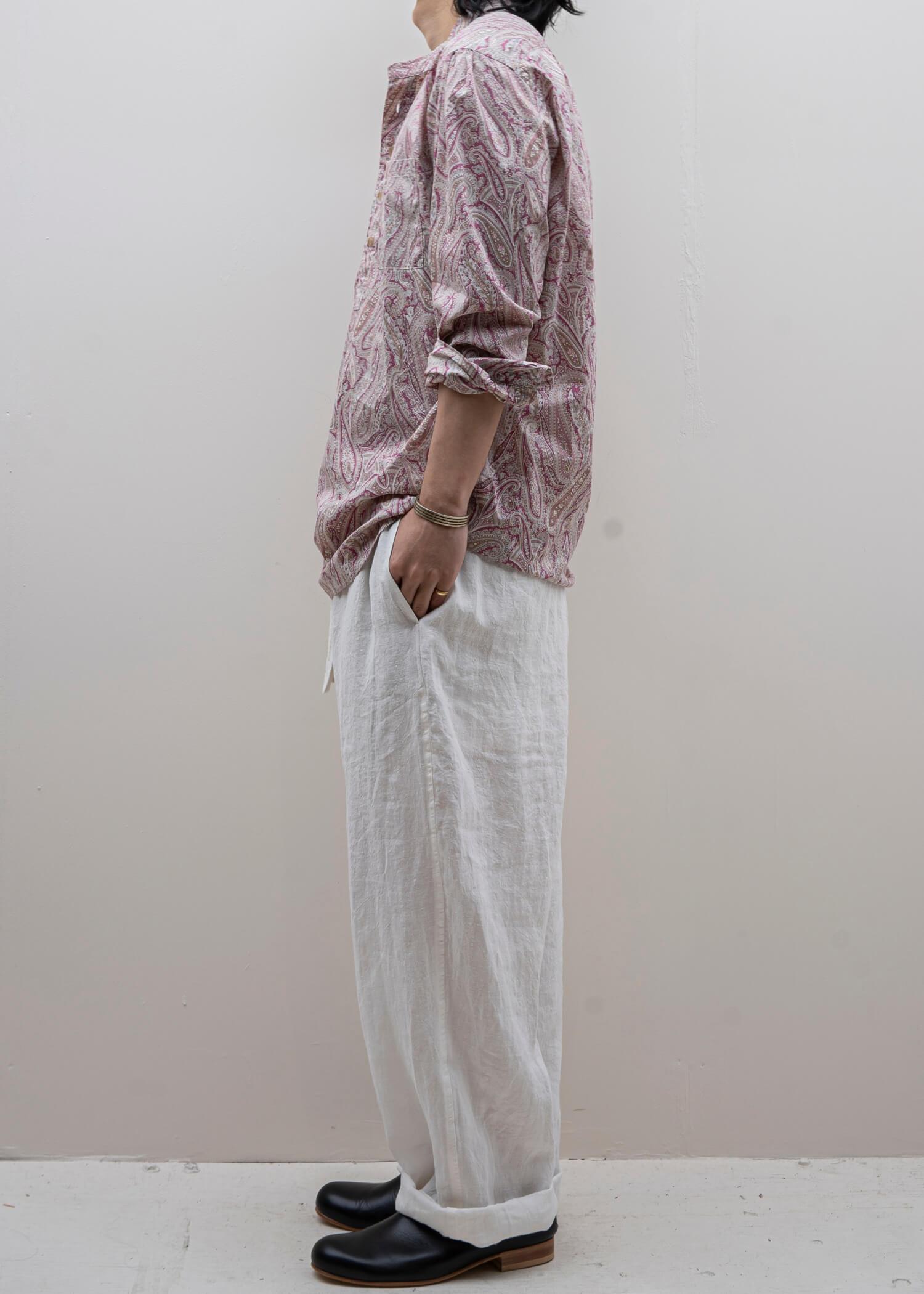 ZIIIN PRINCE PAISLEY SHIRTS / PURPLE