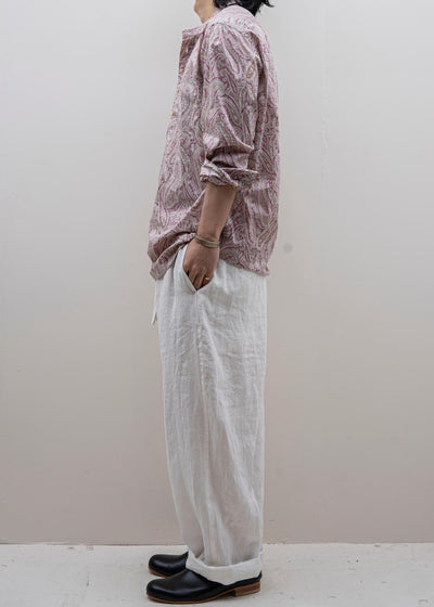 ZIIIN PRINCE PAISLEY SHIRTS / PURPLE