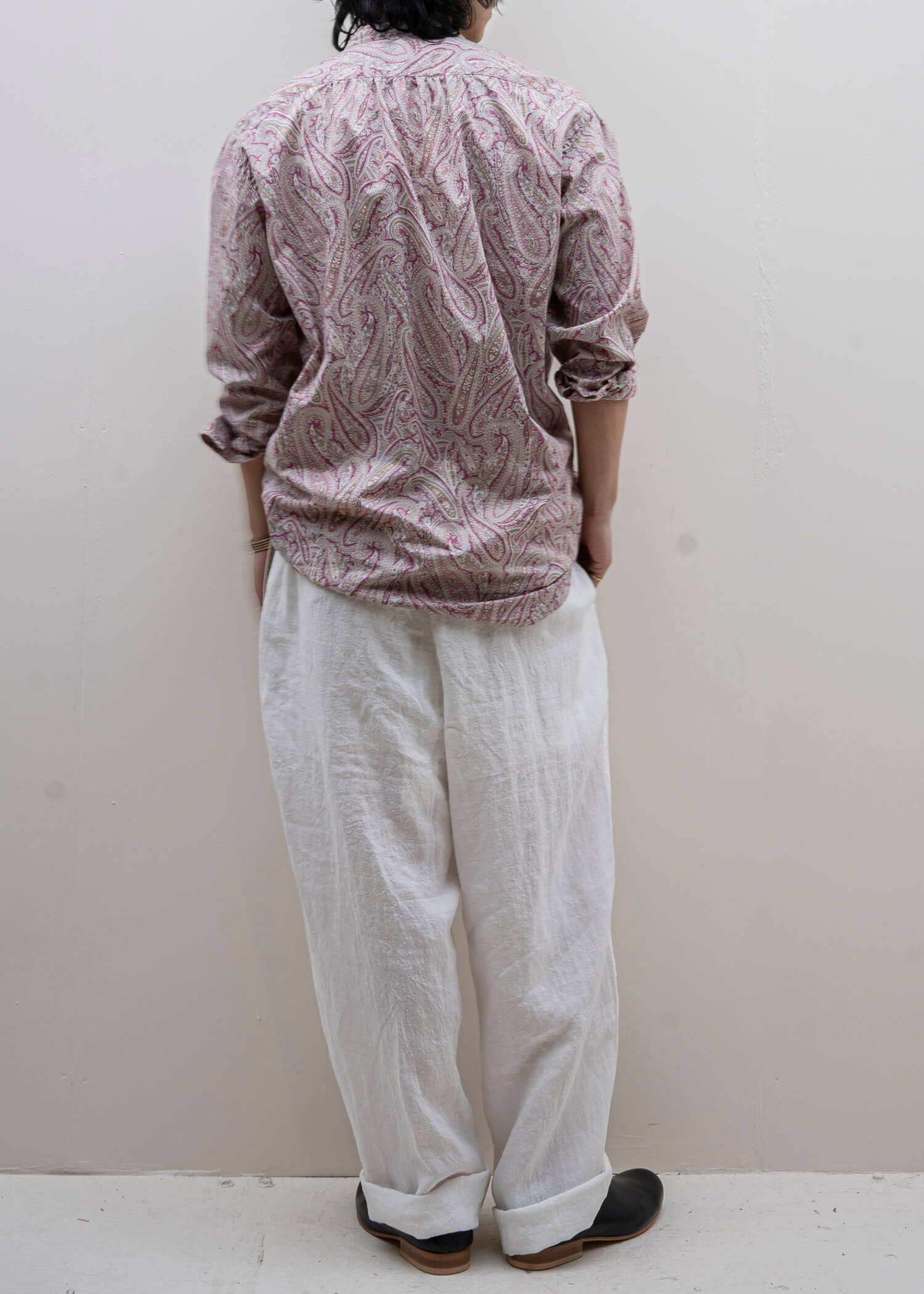 ZIIIN PRINCE PAISLEY SHIRTS / PURPLE