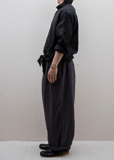 ZIIIN / "DARMA" 3 Tuck Wide Pants / SHISO