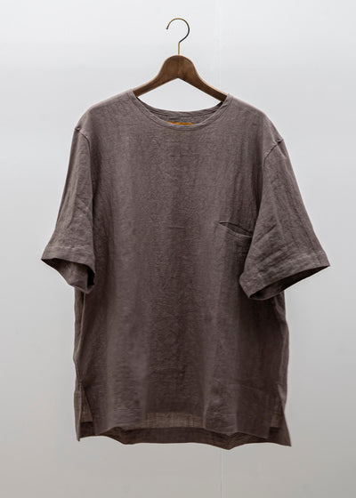 ZIIIN / "AVENO" One Pocket Loose Tunic / COCOA